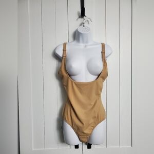 Hey Girl Open Bust Thong Bodysuit. NEW